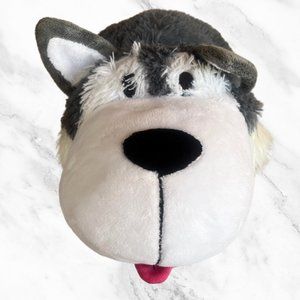 FlipaZoo 20" Plush 2-in-1 Pillow Asher Husky Poppi Polar Bear Stuffed